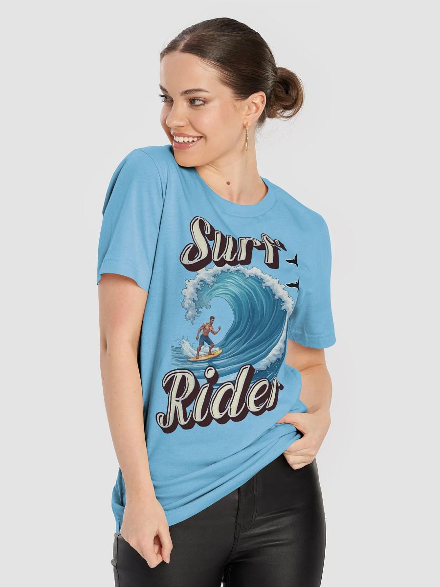 Surf Rider Ride the Wave T-Shirt product image (41)