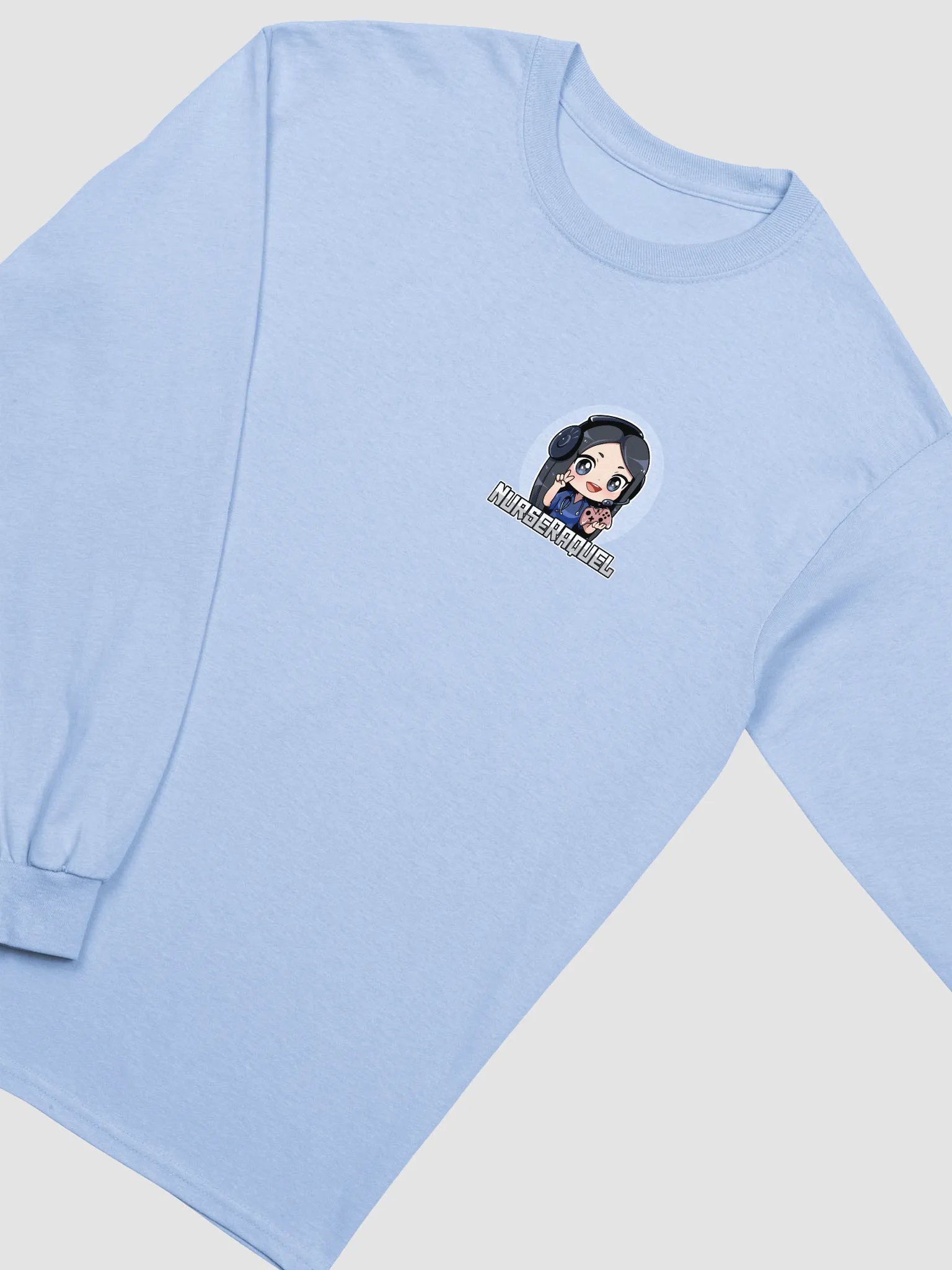 nurseraquel logo long sleeve product image (3)