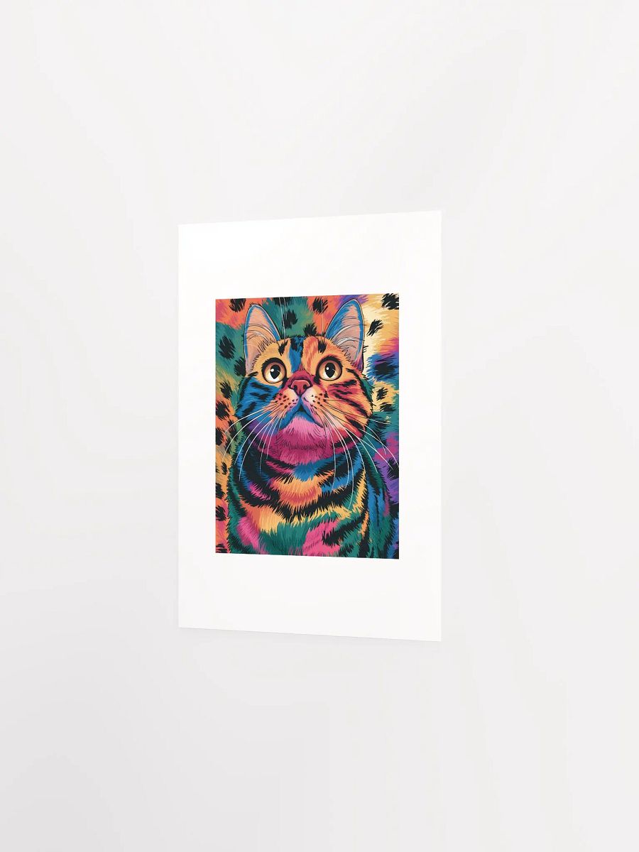 Colorful Cat Looking Up product image (4)