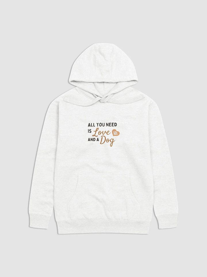 Love & Dog Cursive Quote Hoodie product image (9)