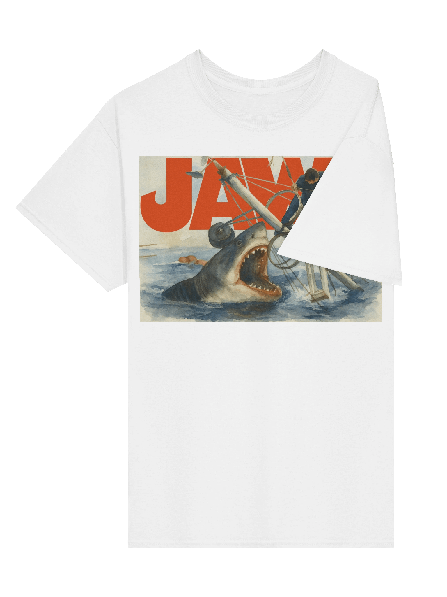 Jaws inspired Shark Showdown T-Shirt product image (25)