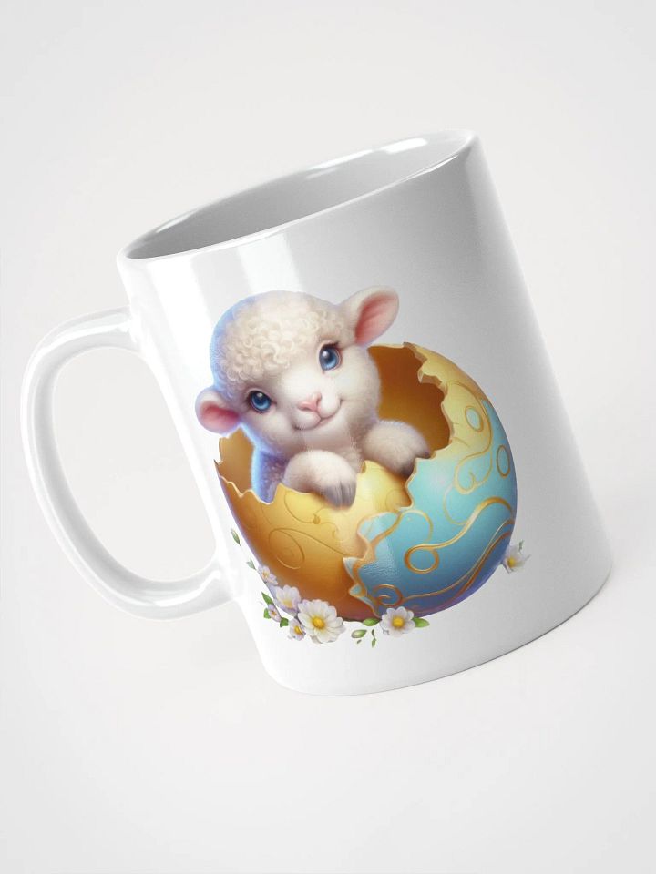 Sheep Easter Egg - White Mug product image (1)