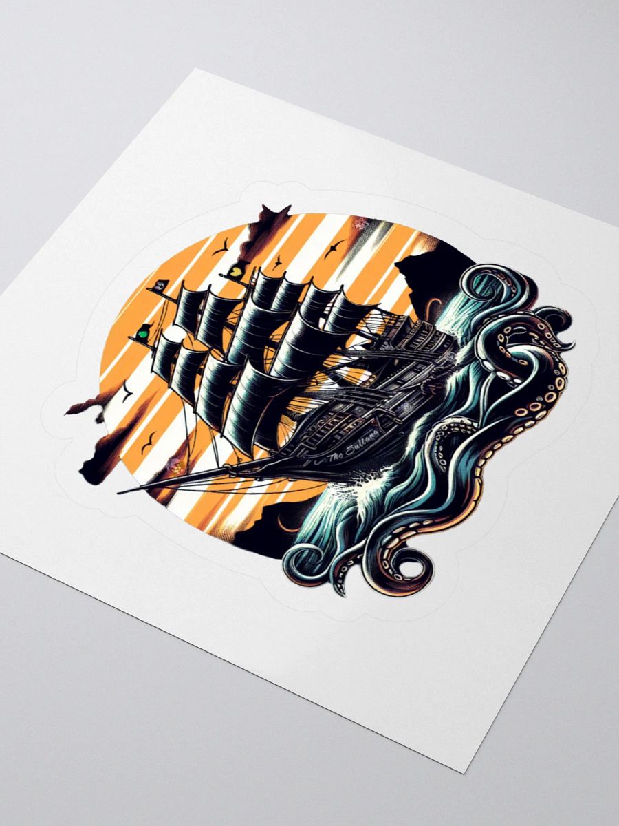 "The Sultana" Pirate Ship Sticker product image (6)