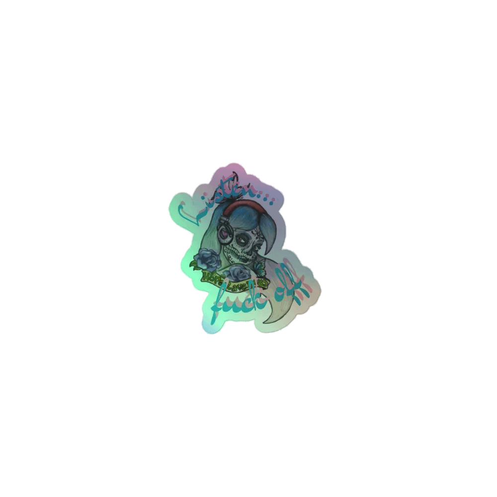 Listen.. halo Sticker product image (1)