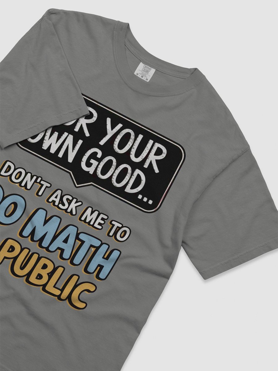 Playful Math Protest T-Shirt product image (31)