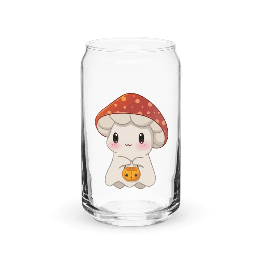 Mushie Ghost Can-Shaped Glass product image (3)