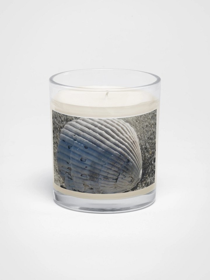 Seashell Tranquility Soy Wax Candle product image (1)