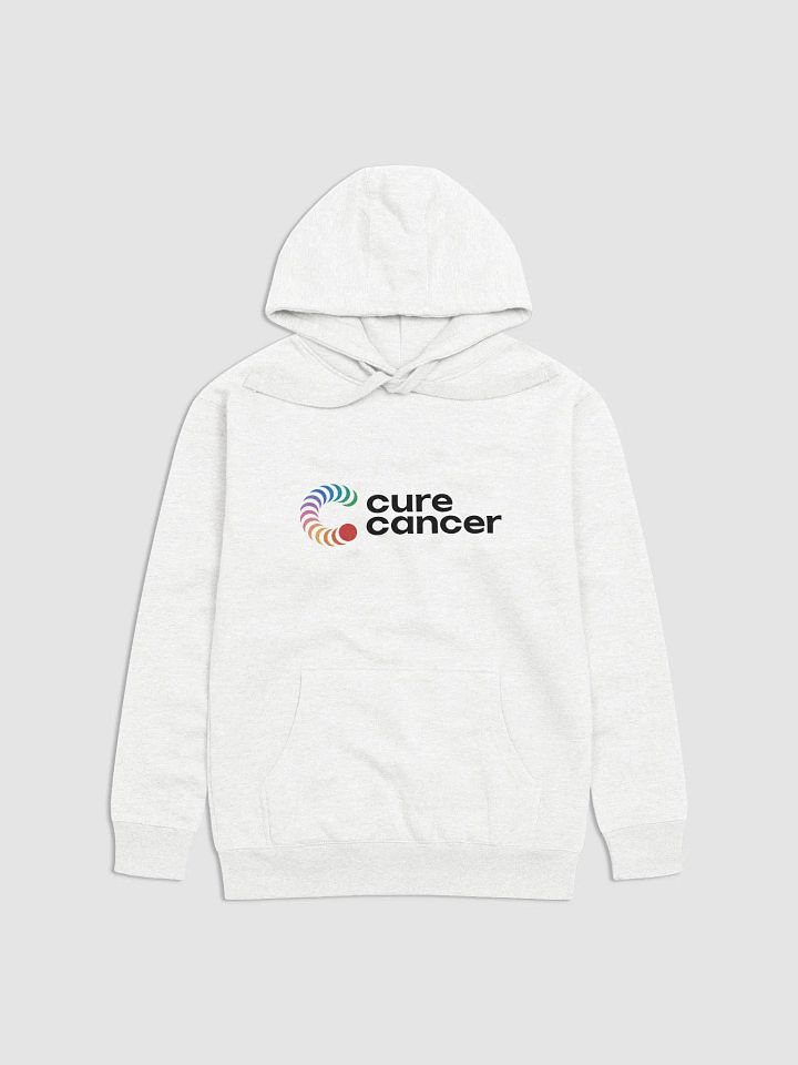 Cure Cancer | Logo Hoodie - White product image (1)