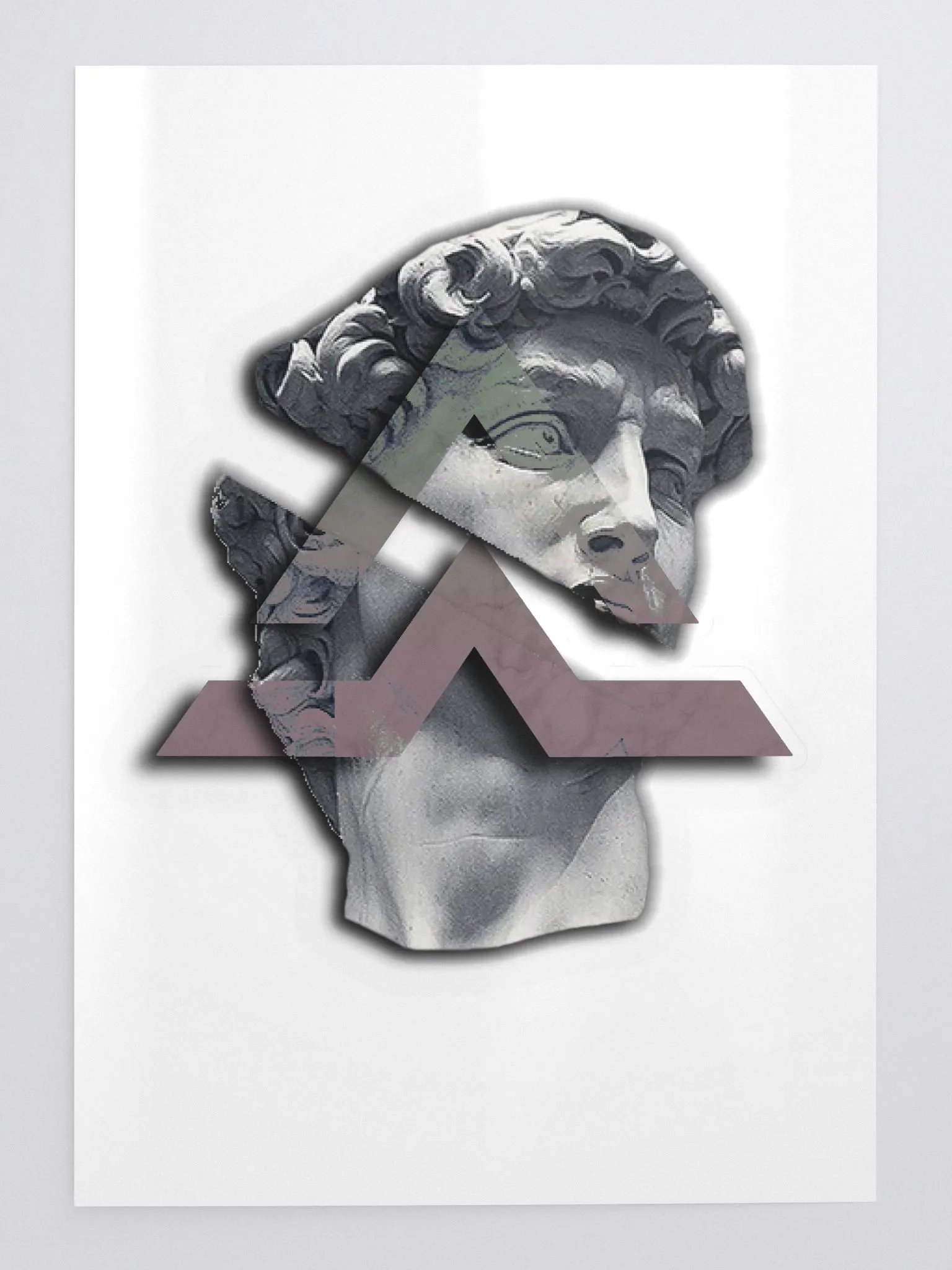 Azoh's Greek Head Sticker product image (1)