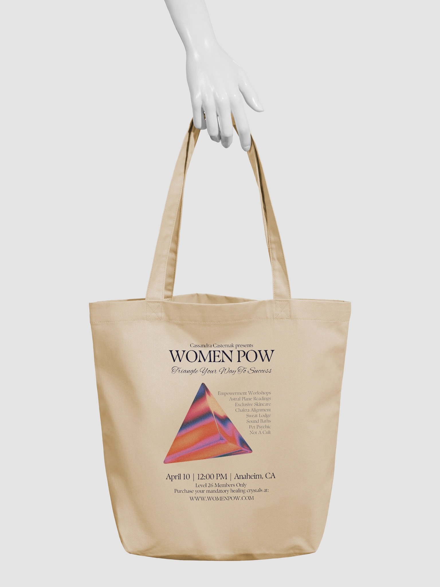 WomenPow: Triangle Your Way To Success Tote product image (3)