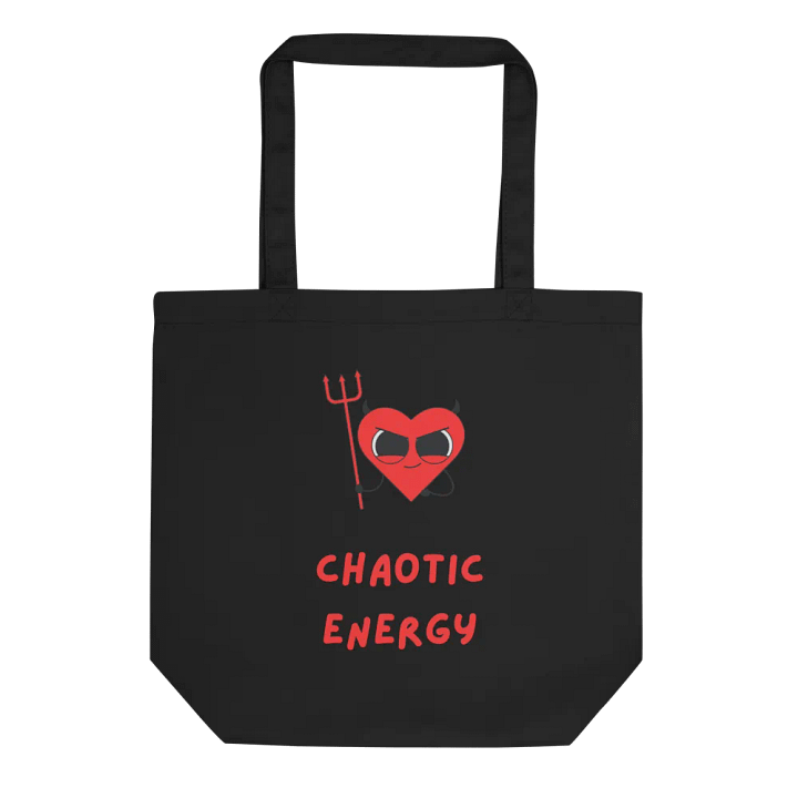 Positive Vibes|Choatic Energy Tote Bag product image (1)