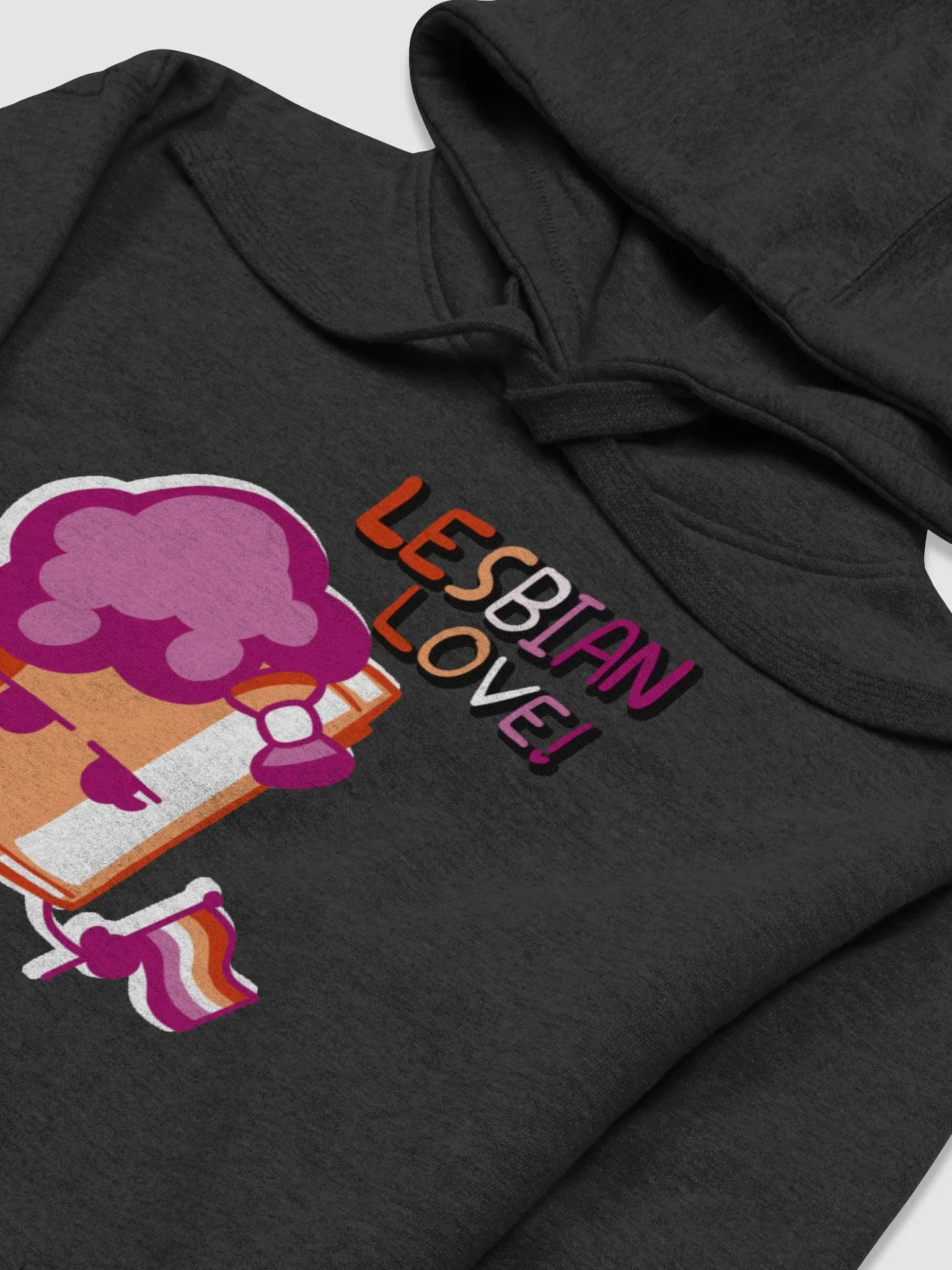 Paint Bucket Lesbian Love Unisex Hoodie product image (21)
