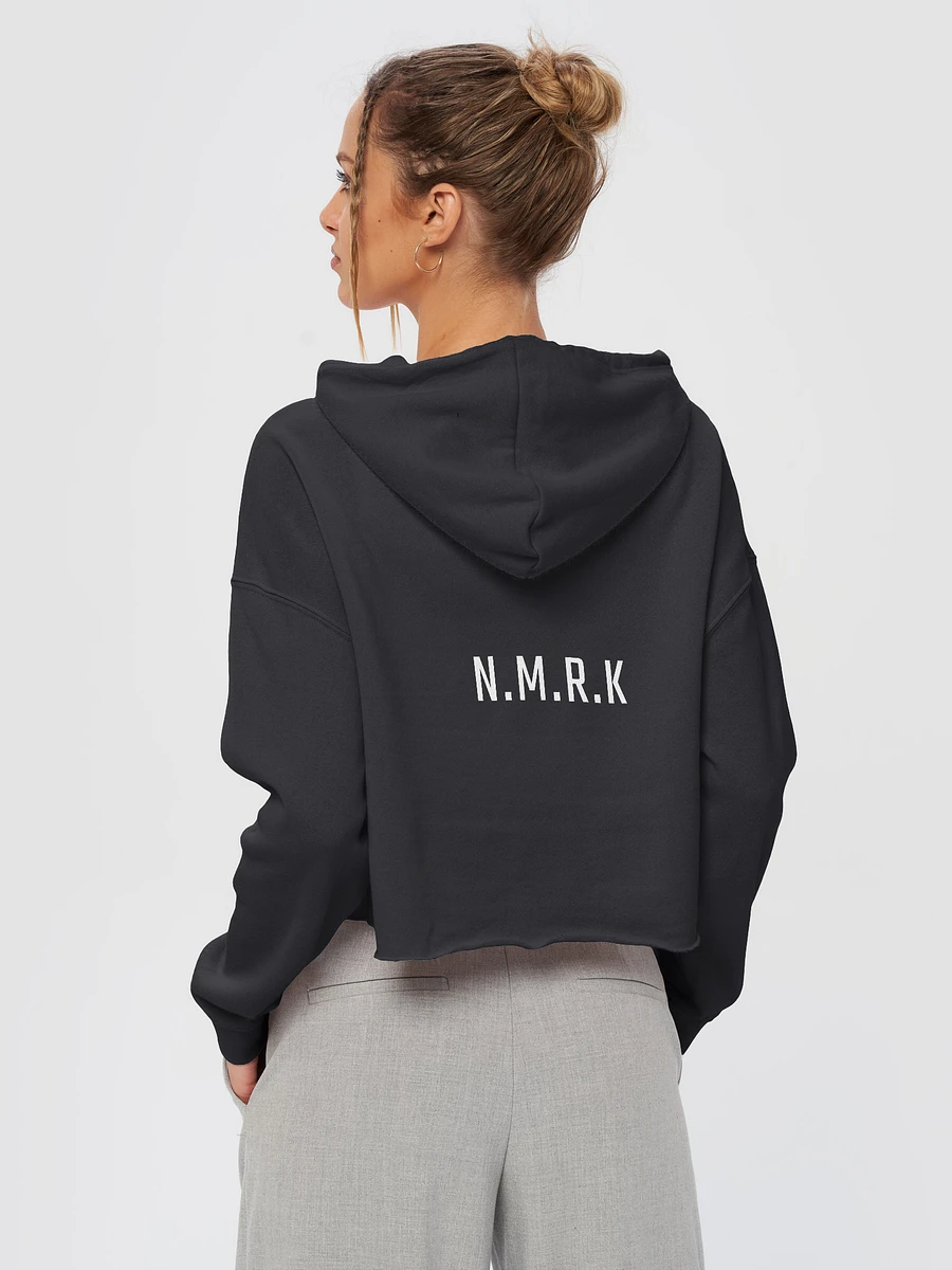 Bella+Canvas Fleece Crop Hoodie with NMRK Print | Cozy & Inspirational Fashion product image (4)