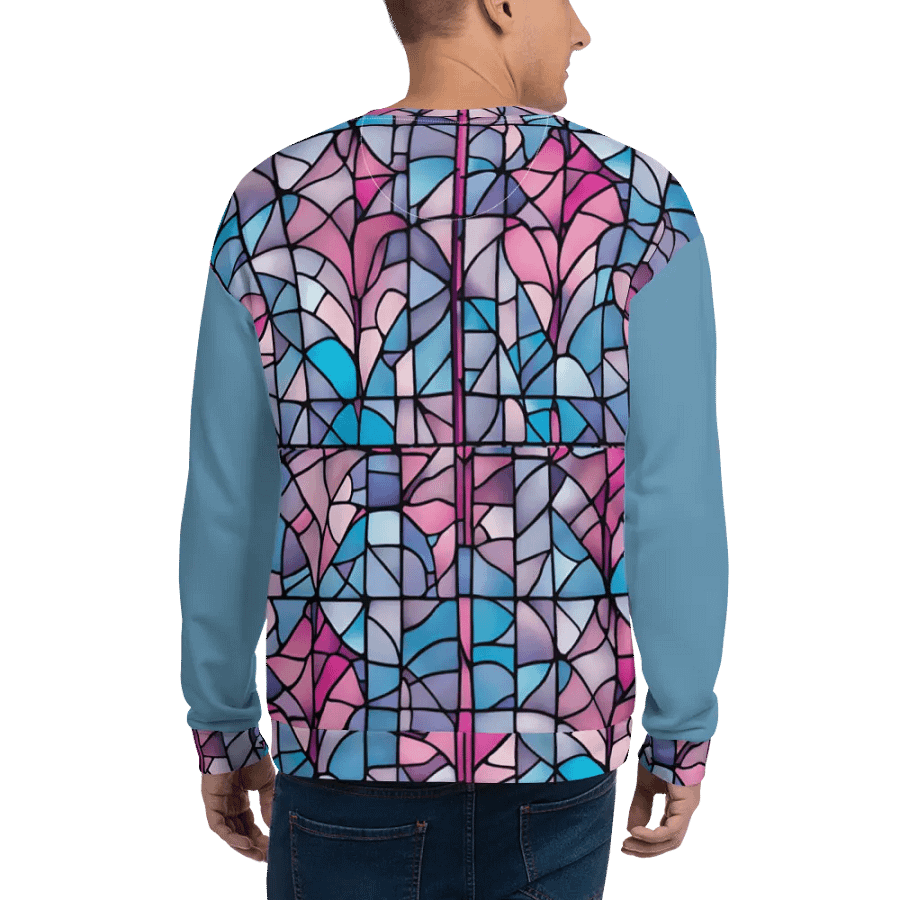 Symmetrical Splendor Recycled Sweatshirt product image (7)