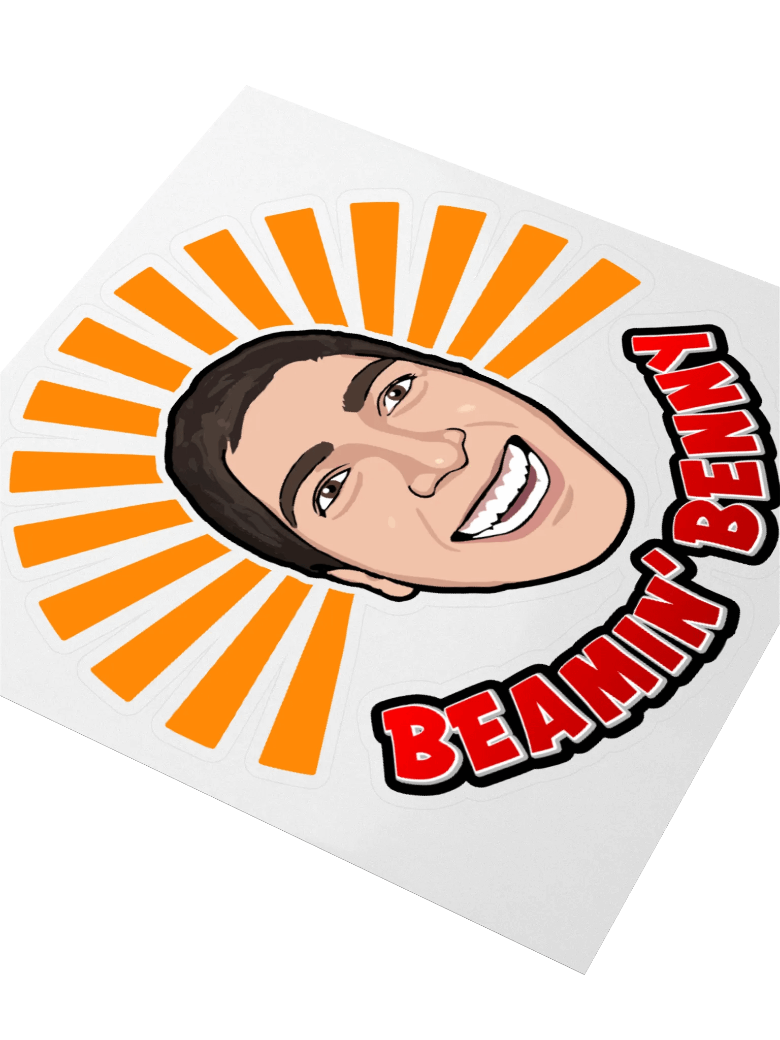 Beamin' Bright Benny Sticker product image (3)