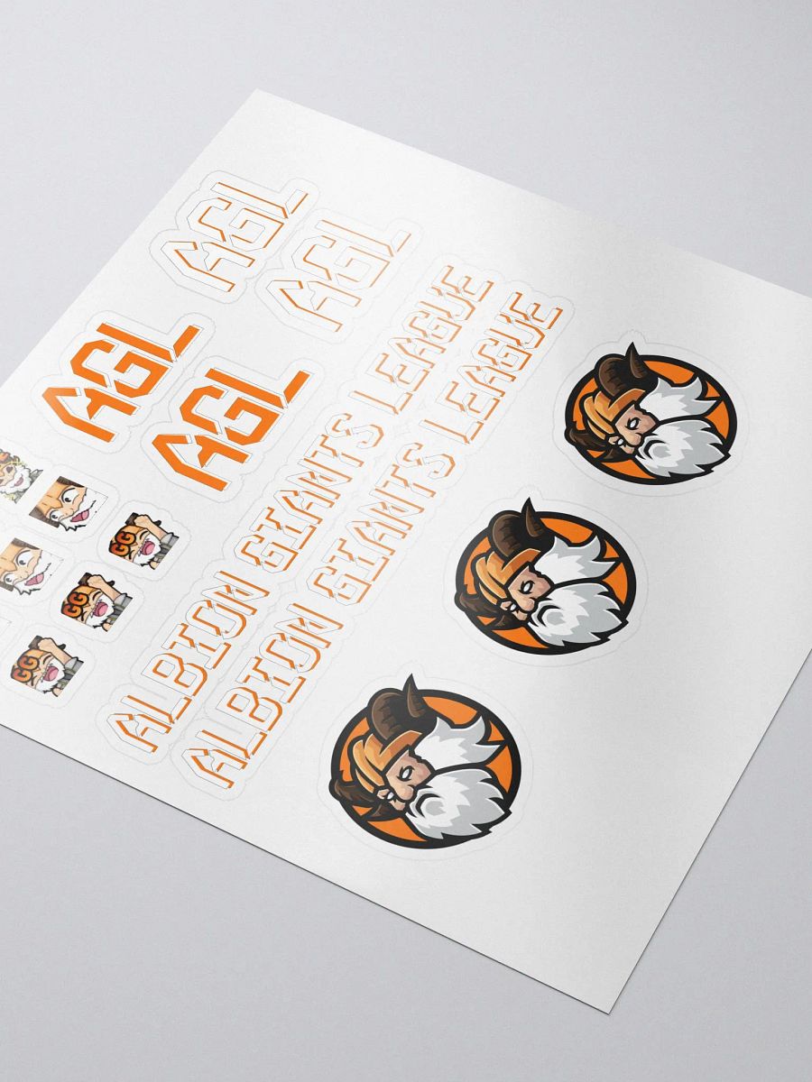 AGL Stickers - The Everything Pack (Logo, Text & Emotes) product image (3)