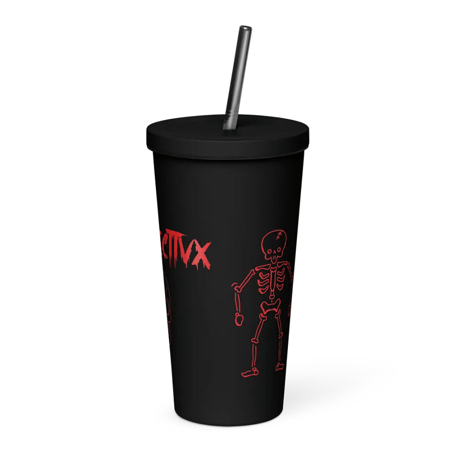 Insulated Tumbler with a Straw product image (3)