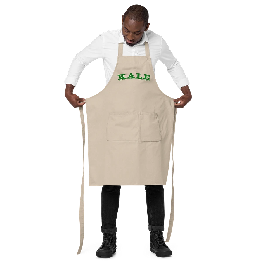 Kale Cotton Twill Apron product image (3)