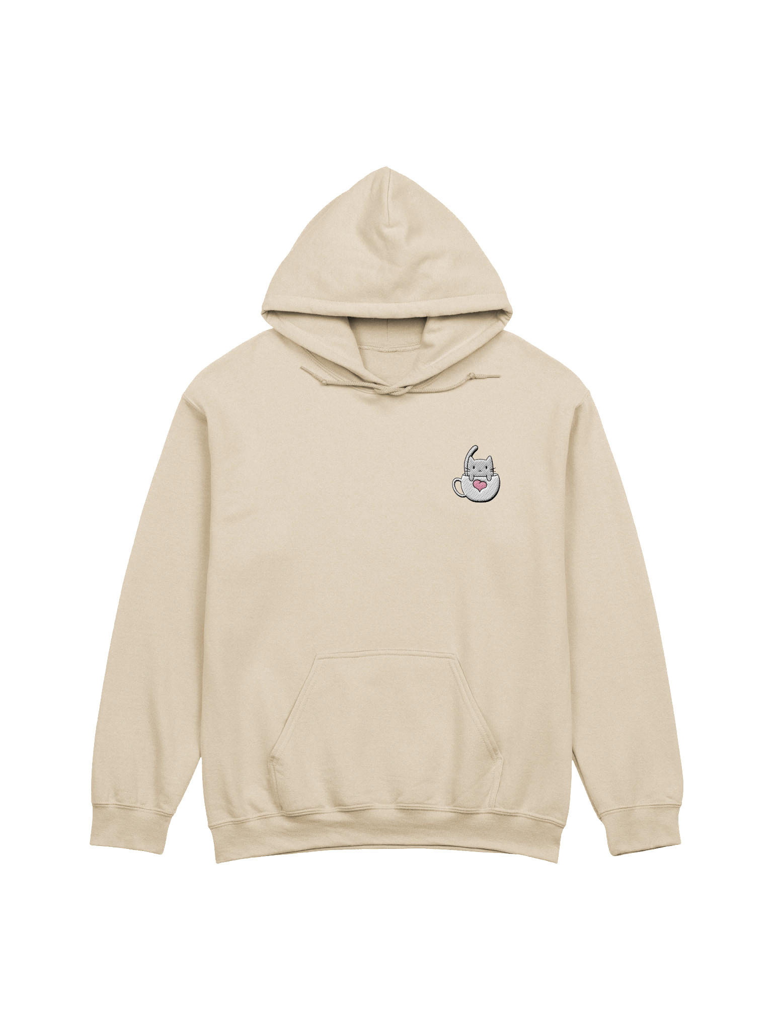 Softie's Café Logo Hoodie || Left Sided, Embroidered product image (29)