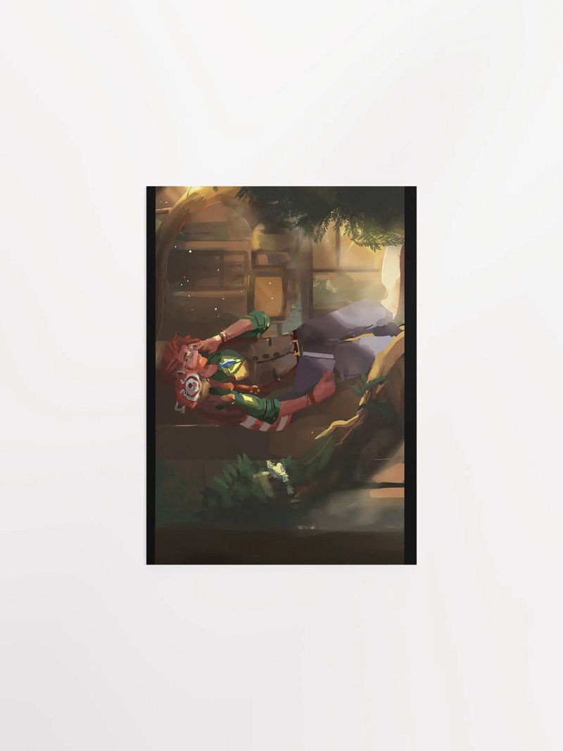 Thinking About Cheese Poster