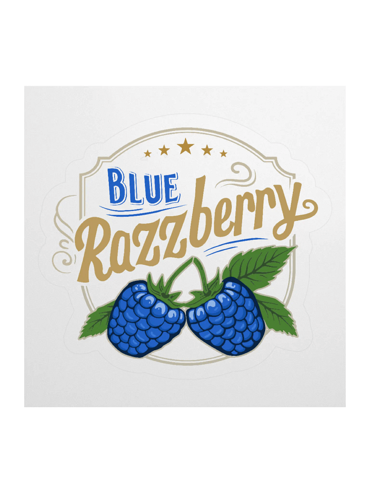 Blue Razzberry / Sticker product image (2)