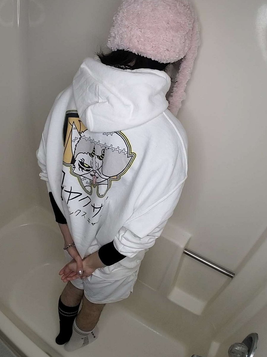 白 Shiroki Hollow Yakuza Boxcat Classic Hoodie // Drop 001 product image (4)