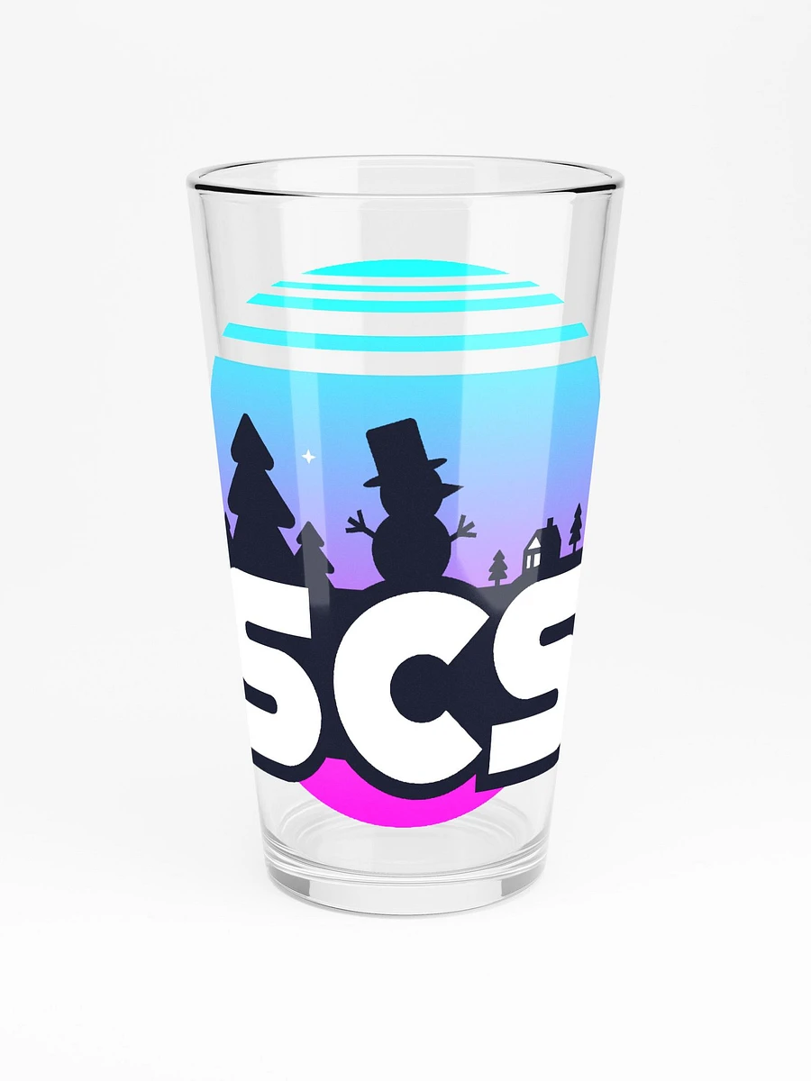 SCS WINTER VIBES PINT GLASS product image (3)