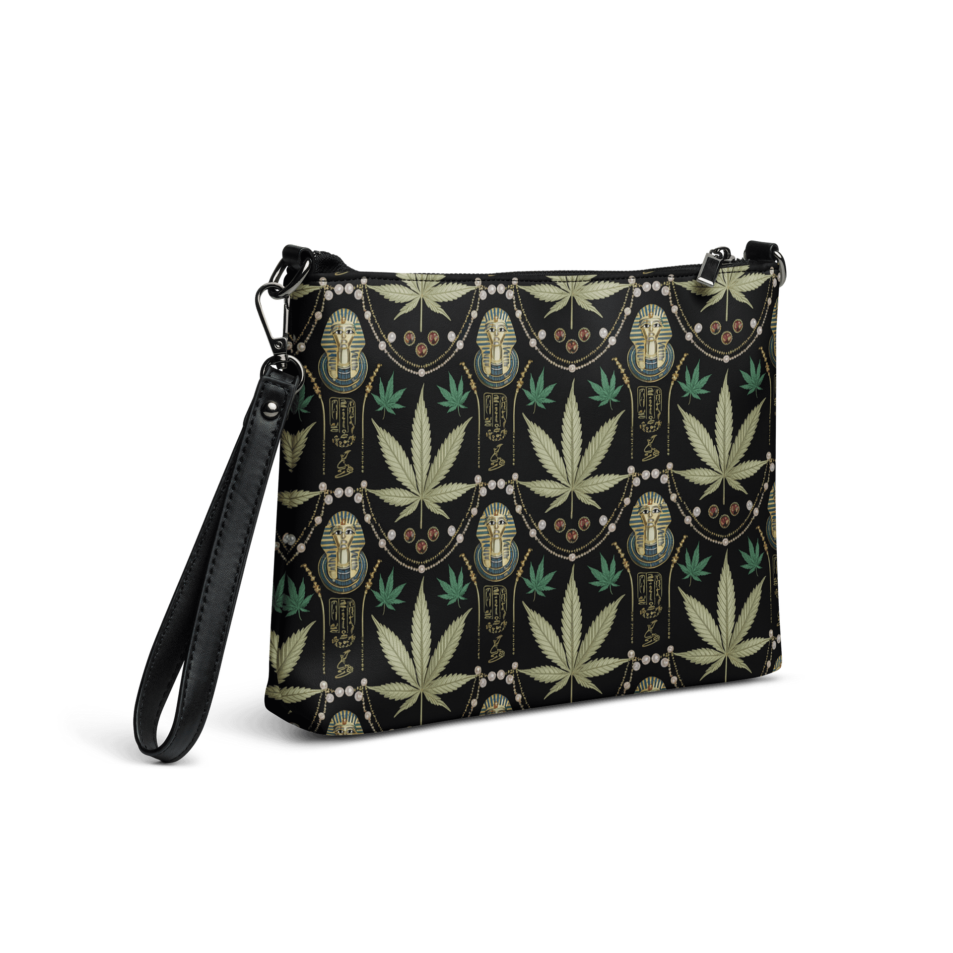 Cannabis - Emerald Afterlife - Design | All-Over Crossbody Bag product image (5)