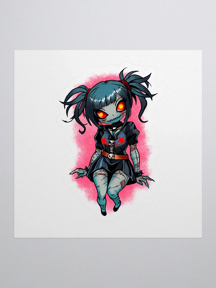 Voodoo Doll Kiss Cut Stickers product image (1)