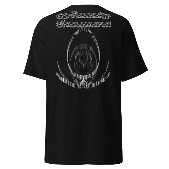Heavyweight T-Shirti - Embroidered - Co Founder Shaumarai - White HApex Gear White Logo product image (1)