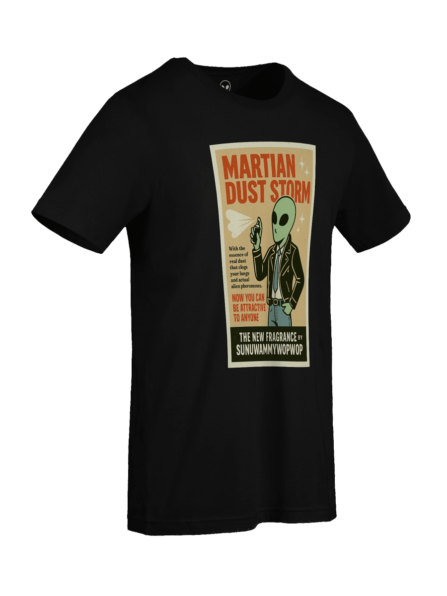 1950's Rocabilly Roswell Aliens Retro Men's Cologne Poster Unisex T-Shirt product image (90)