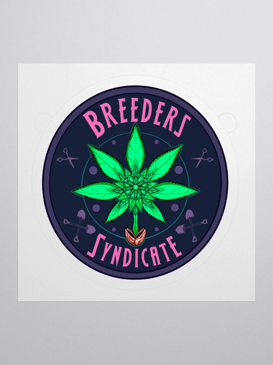 Breeders Syndicate Older Logo Stickers - 3 Sizes product image (3)
