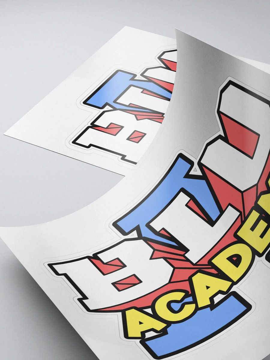 Blu A Comic Logo Sticker product image (4)