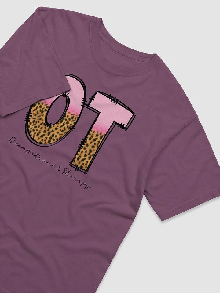 Leopard Print Occupational Therapy T-Shirt product image (1)