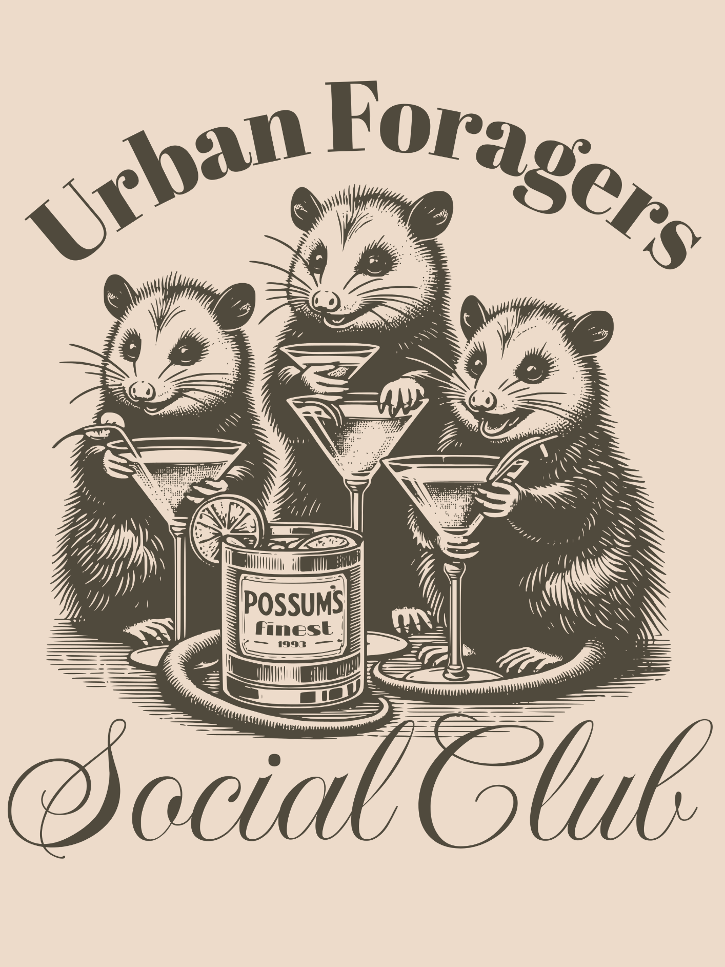 Urban Foragers Social Club Unisex T-Shirt product image (1)