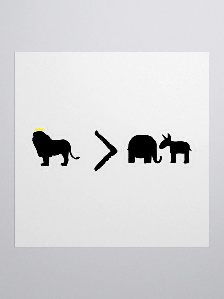 Lion is Greater than Politics product image (1)