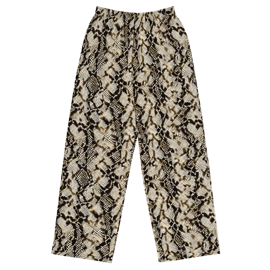 Beige Snake Pattern Pants product image (1)