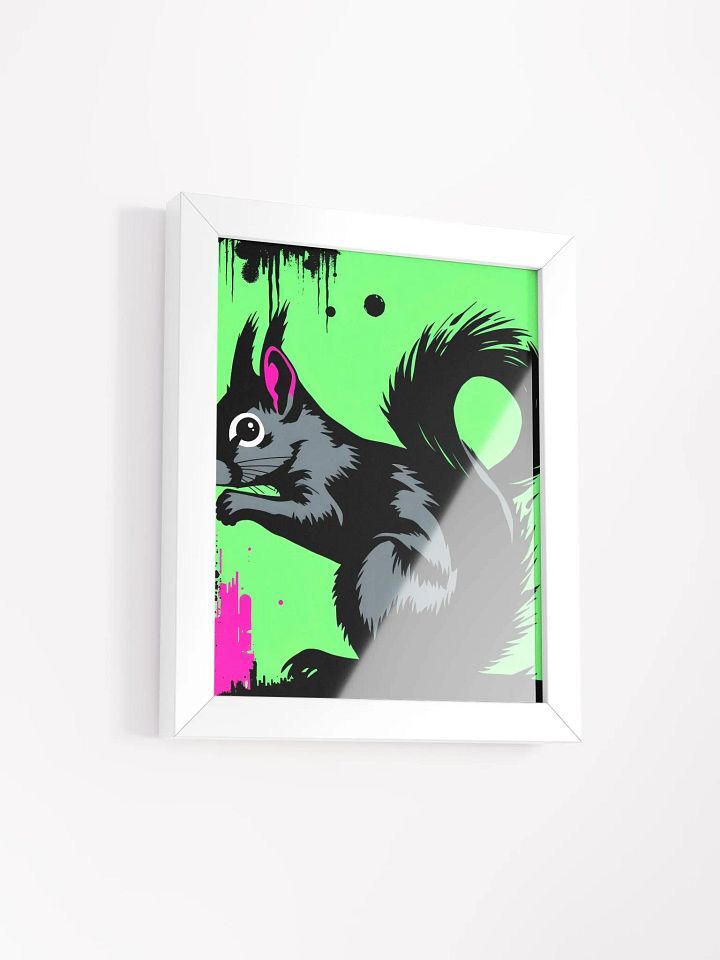 Vibrant Squirrel Matte Poster product image (11)