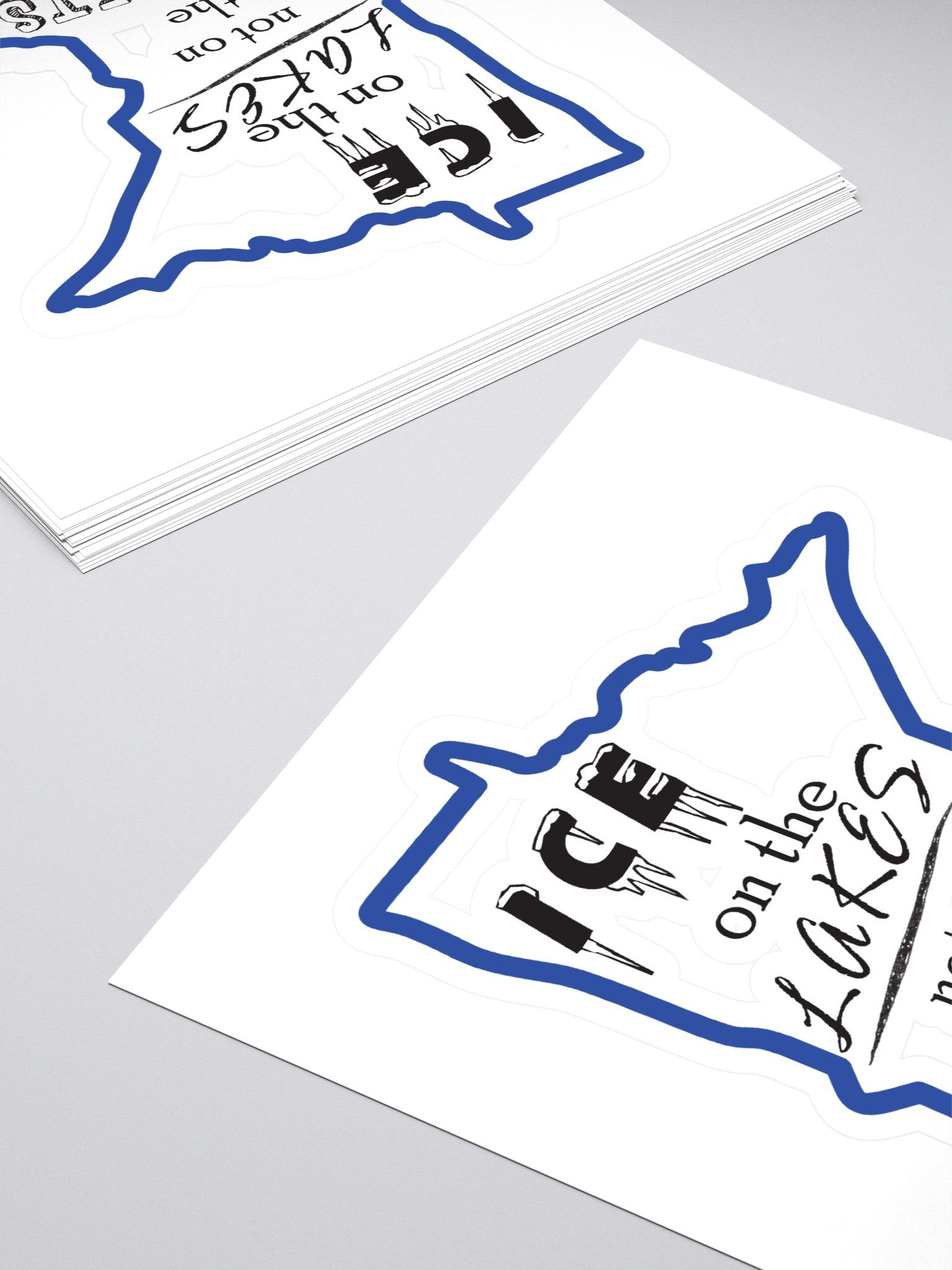 ICE belongs on Lakes (stickers) product image (4)