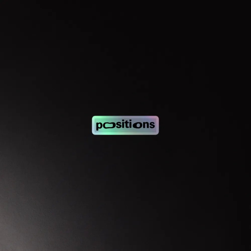 Positions Holographic Sticker Set product image (2)