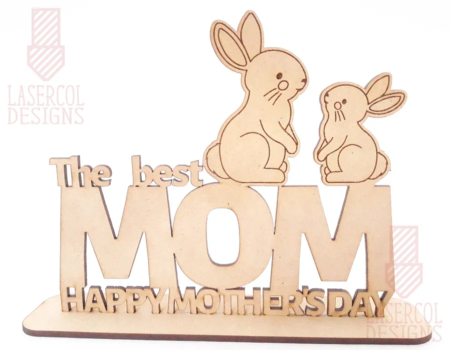 Mother's Day Gift Plaque (Three Sizes) Set 4 - Laser Cut Files product image (5)