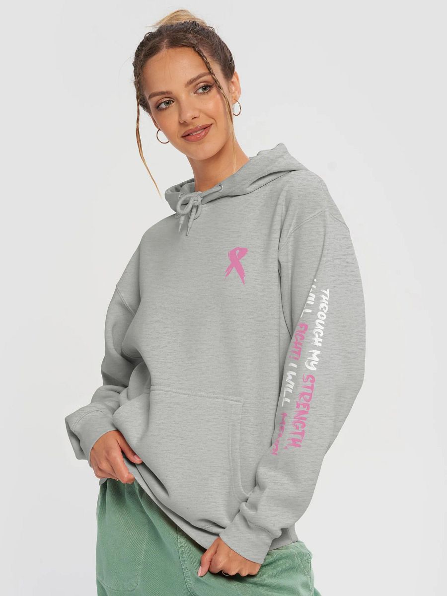 F Breast Cancer Hoodie product image (9)
