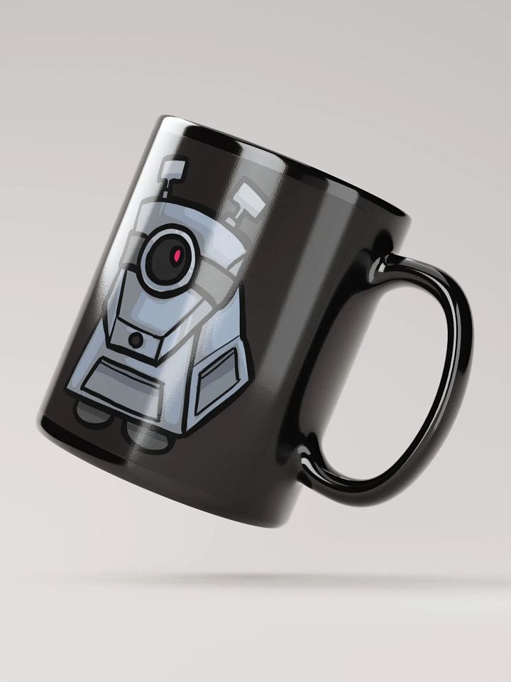 K9 Mini Who Black Glossy Mug product image (3)