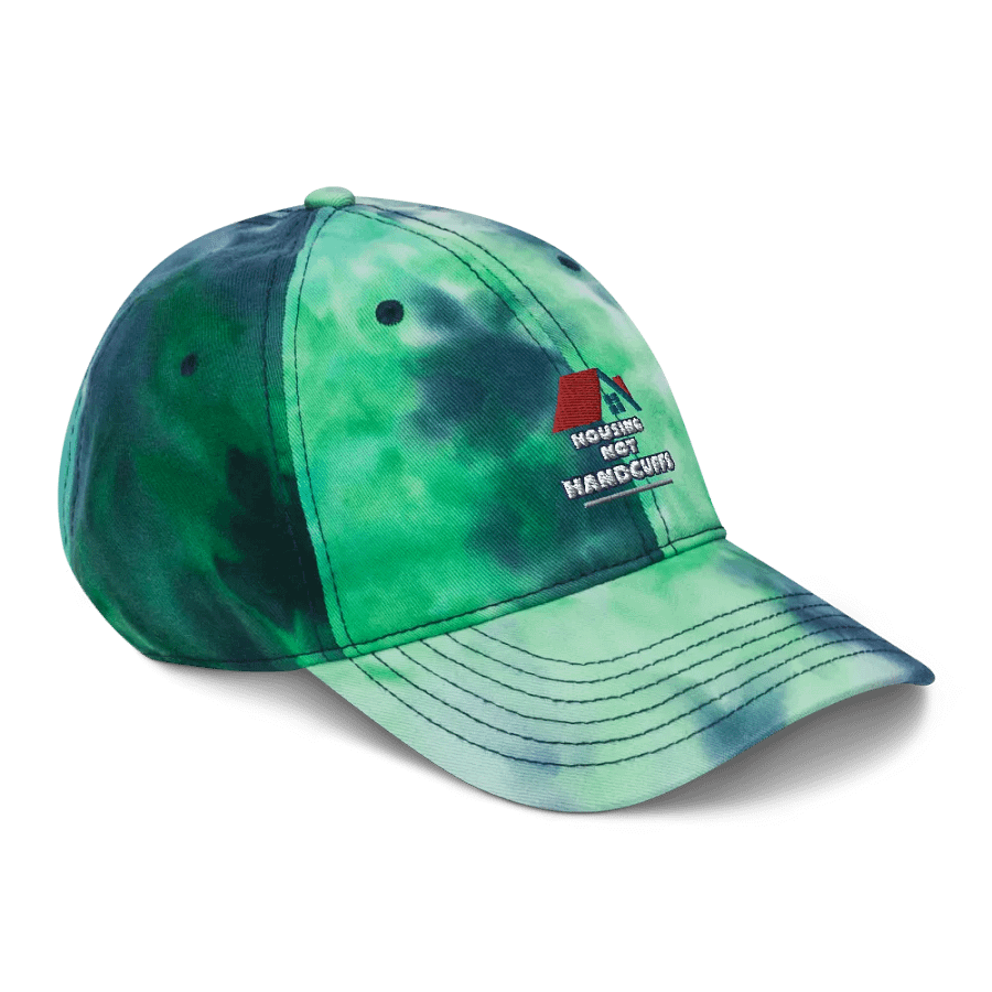 Housing Not Handcuffs Tie-Dye Dad Hat product image (12)