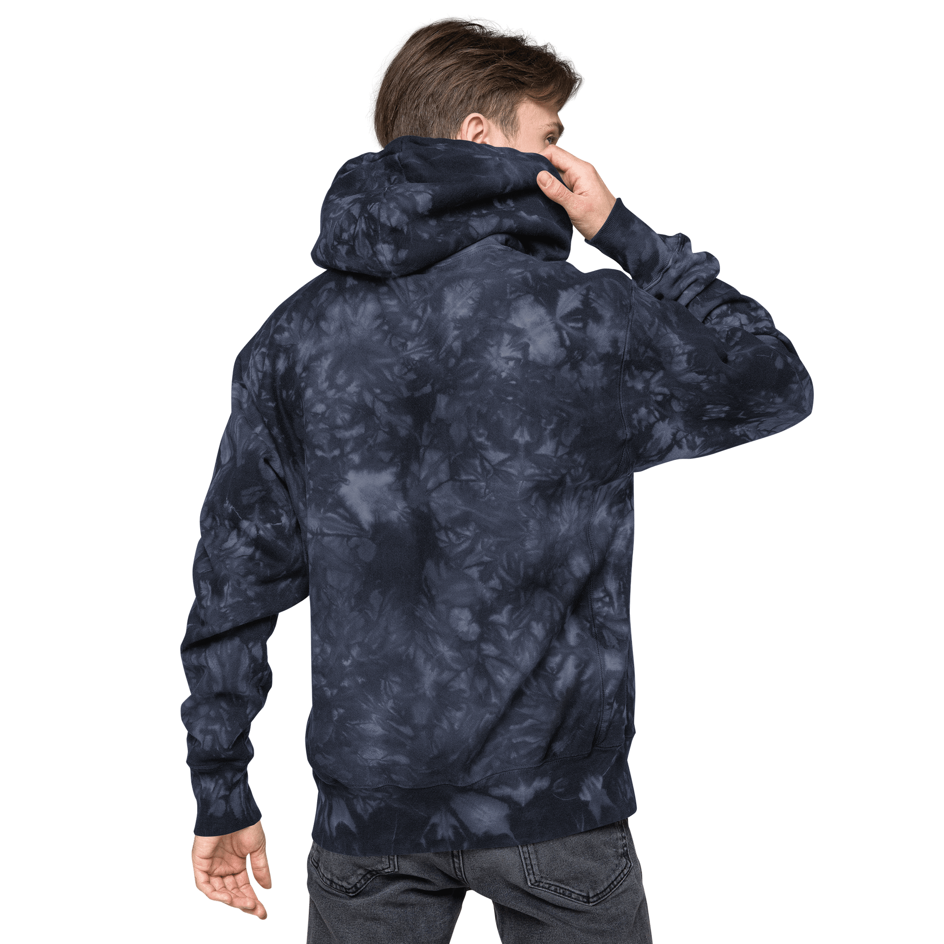 Champion Tie Dye Hoodie - Classic Logo. product image (18)