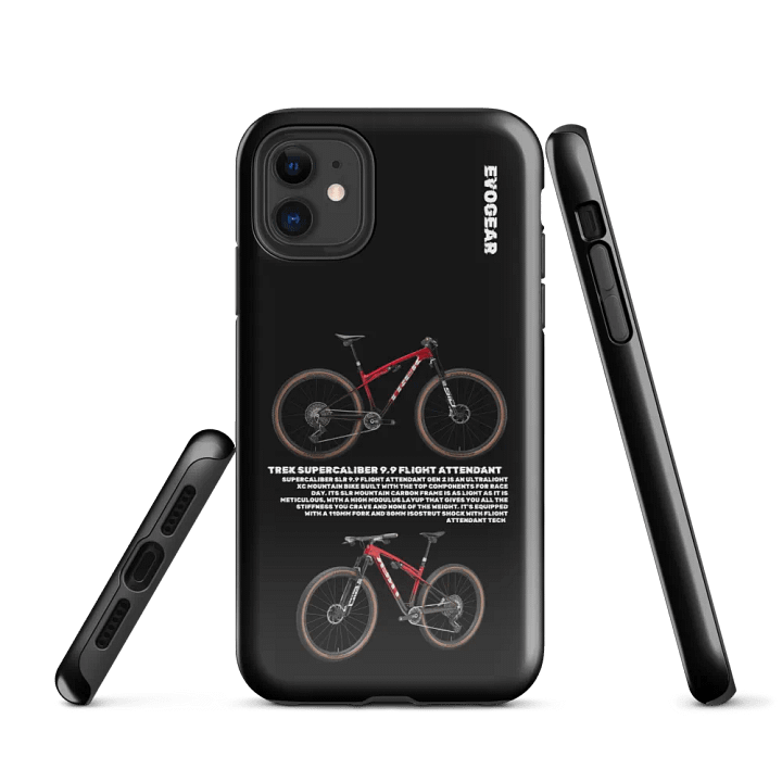 Black Supercaliber 9.9 Flight Attendant iPhone Case product image (1)