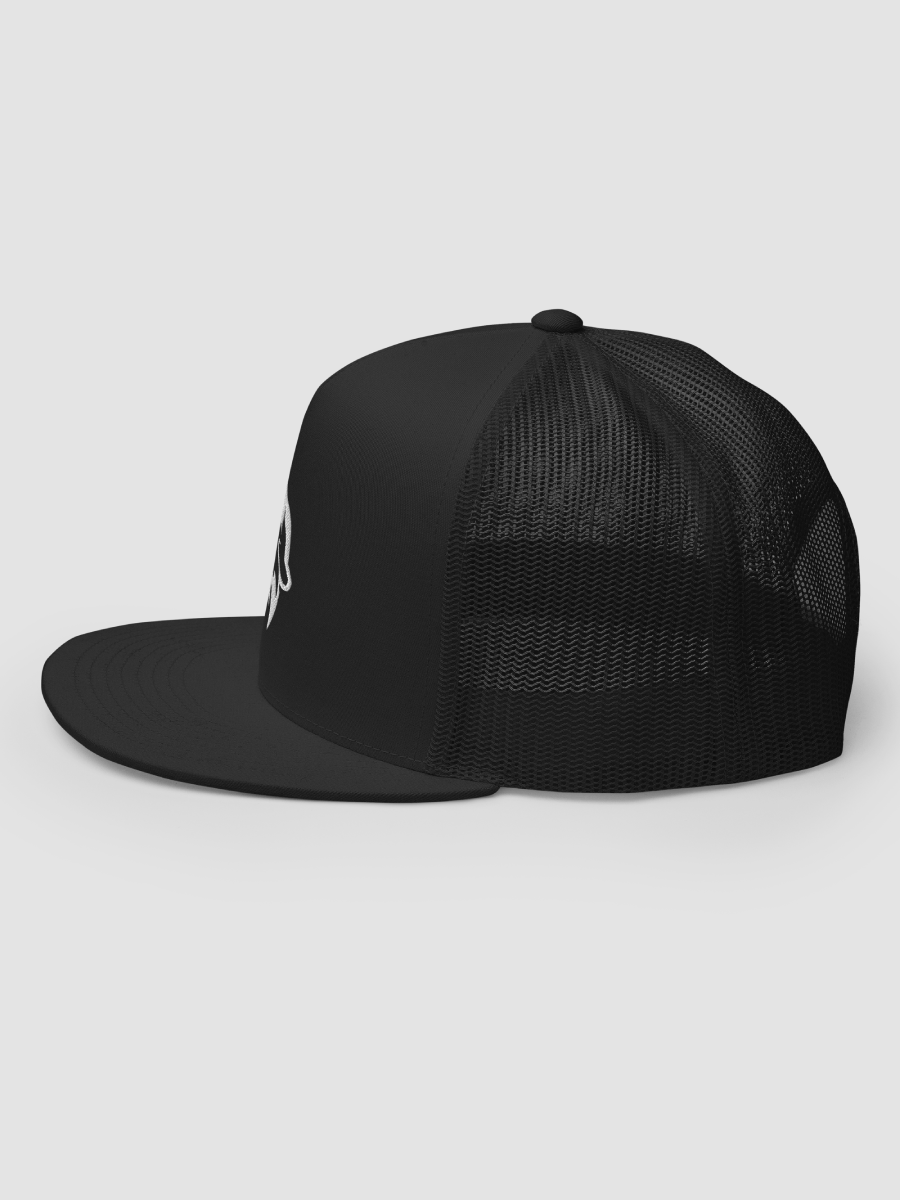 Channing Gaming Logo Snapback (Black/Charcoal/Red) product image (3)