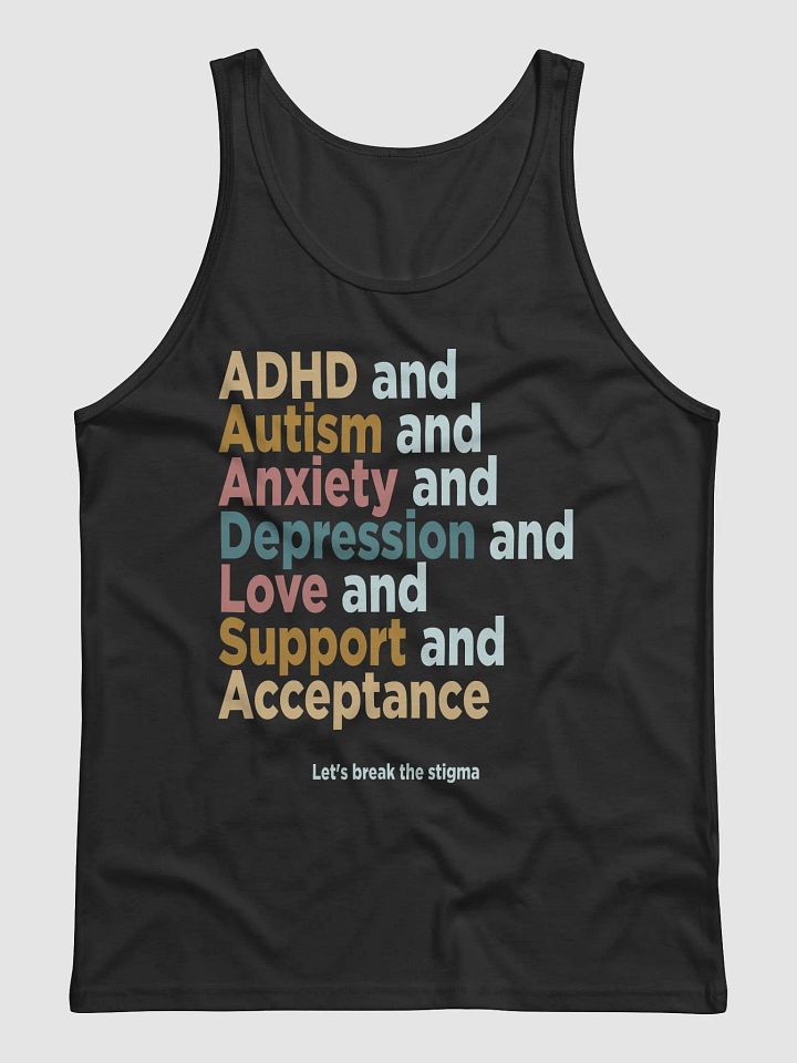 Let's Break The Stigma Tank Jersey product image (1)