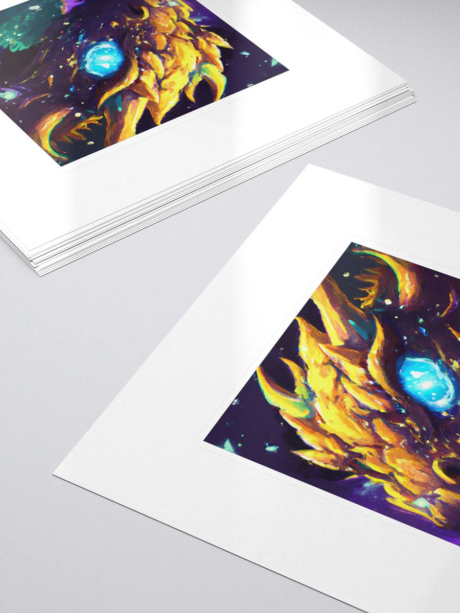 Galactic Wild Dragon Delta Sticker product image (5)