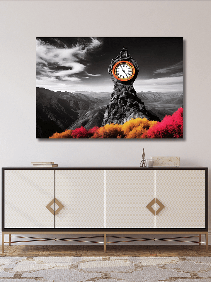 Time Confusion-1 | Canvas Artistic Wall Painting product image (2)